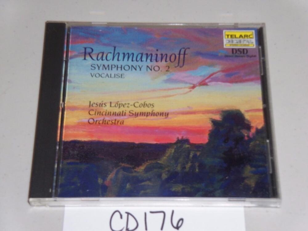 Rachmaninoff Symphony No 2 Vocalise Cincinnati Symphony Orchestra CD -1017CD176
